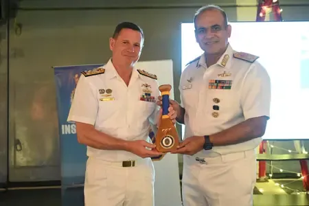 Royal Australian Navy Chief Marks Presence at INS Nilgiri During Exercise Kakadu 2026