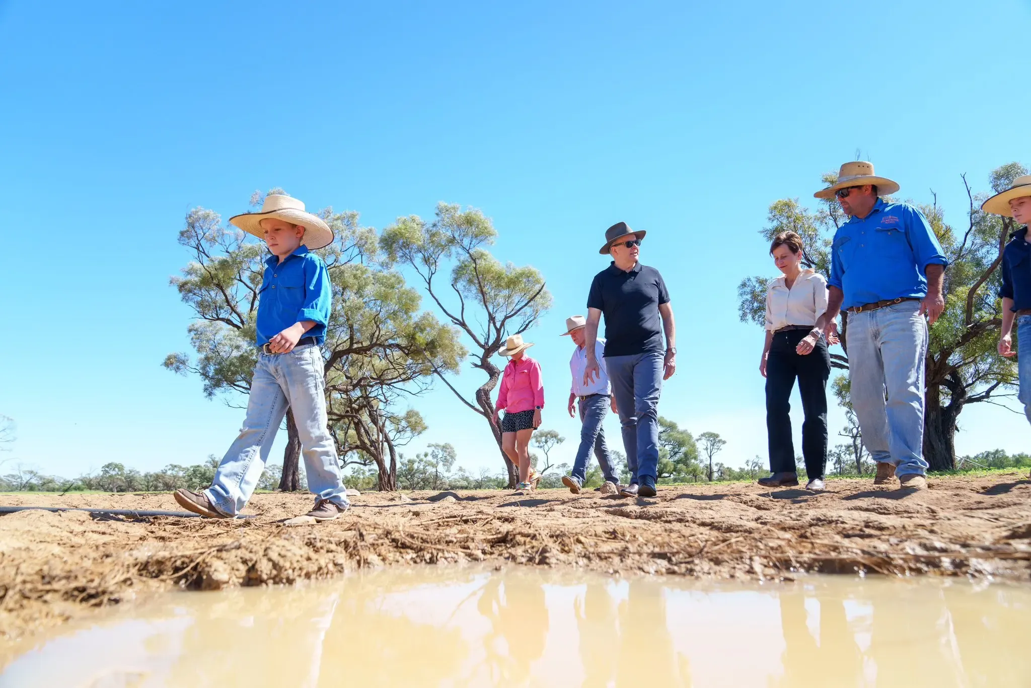 Candidates for Australian PM Campaign in the Northern Regions Ahead of Election