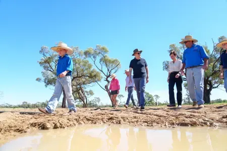 Candidates for Australian PM Campaign in the Northern Regions Ahead of Election