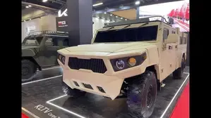 Kia Unveils Non-Passenger Military Vehicles at IDEX 2025