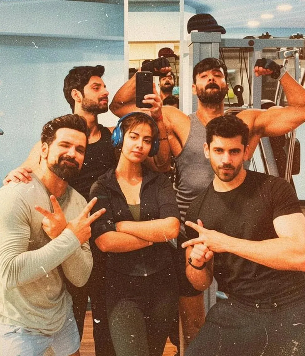 Avika Gor, Rithvik Dhanjani, Karan Wahi hit the gym on KKK 15 arrival in Cape Town