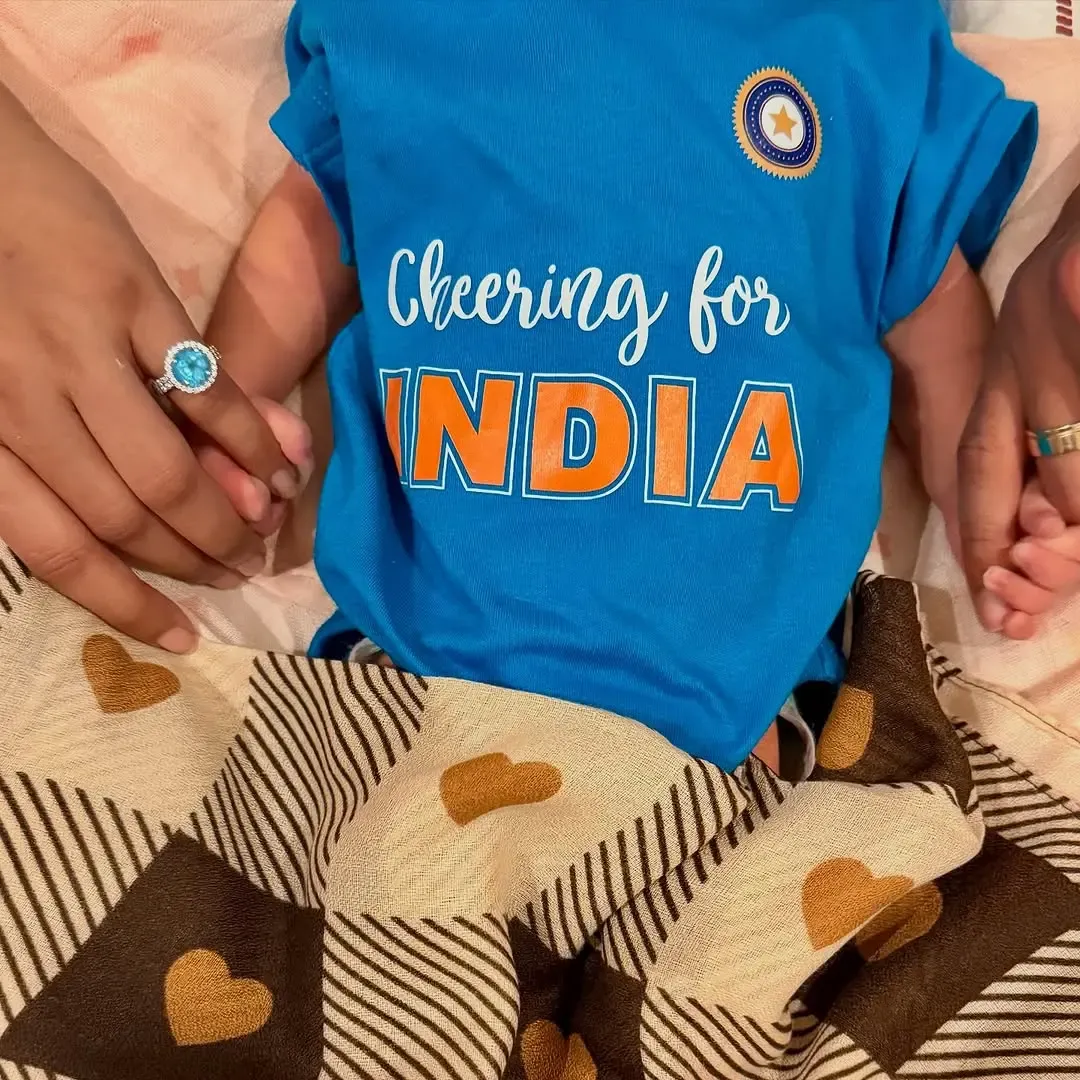 Axar Patel Welcomes His Baby Boy, Haksh Patel