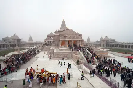 अयोध्या राम मंदिर की प्राण-प्रतिष्ठा की दूसरी वर्षगांठ, अमित शाह और सीएम योगी ने दी शुभकामनाएं