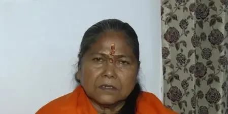क्या अयोध्या विवादित ढांचे के विध्वंस को लेकर साध्वी निरंजन ज्योति ने संतों को याद किया?