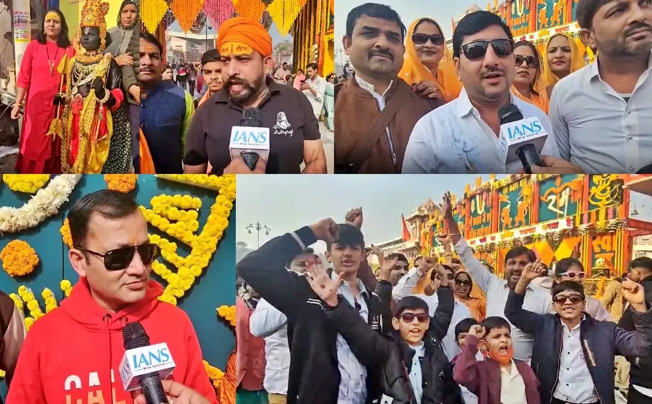 Devotee Influx in Ayodhya for Ram Temple Pran Pratishtha Anniversary Celebration