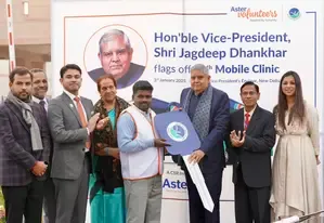 Vice President Dhankhar Emphasizes Last-Mile Healthcare Delivery Through Ayushman Bharat and Telemedicine