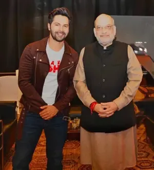 Varun Dhawan Meets Amit Shah: An 'Absolute Pleasure'