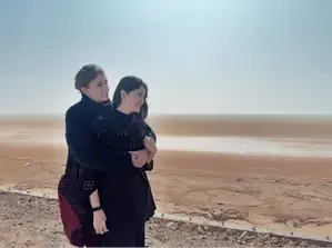 Bachchan Women Explore the Infinite White Salt Desert