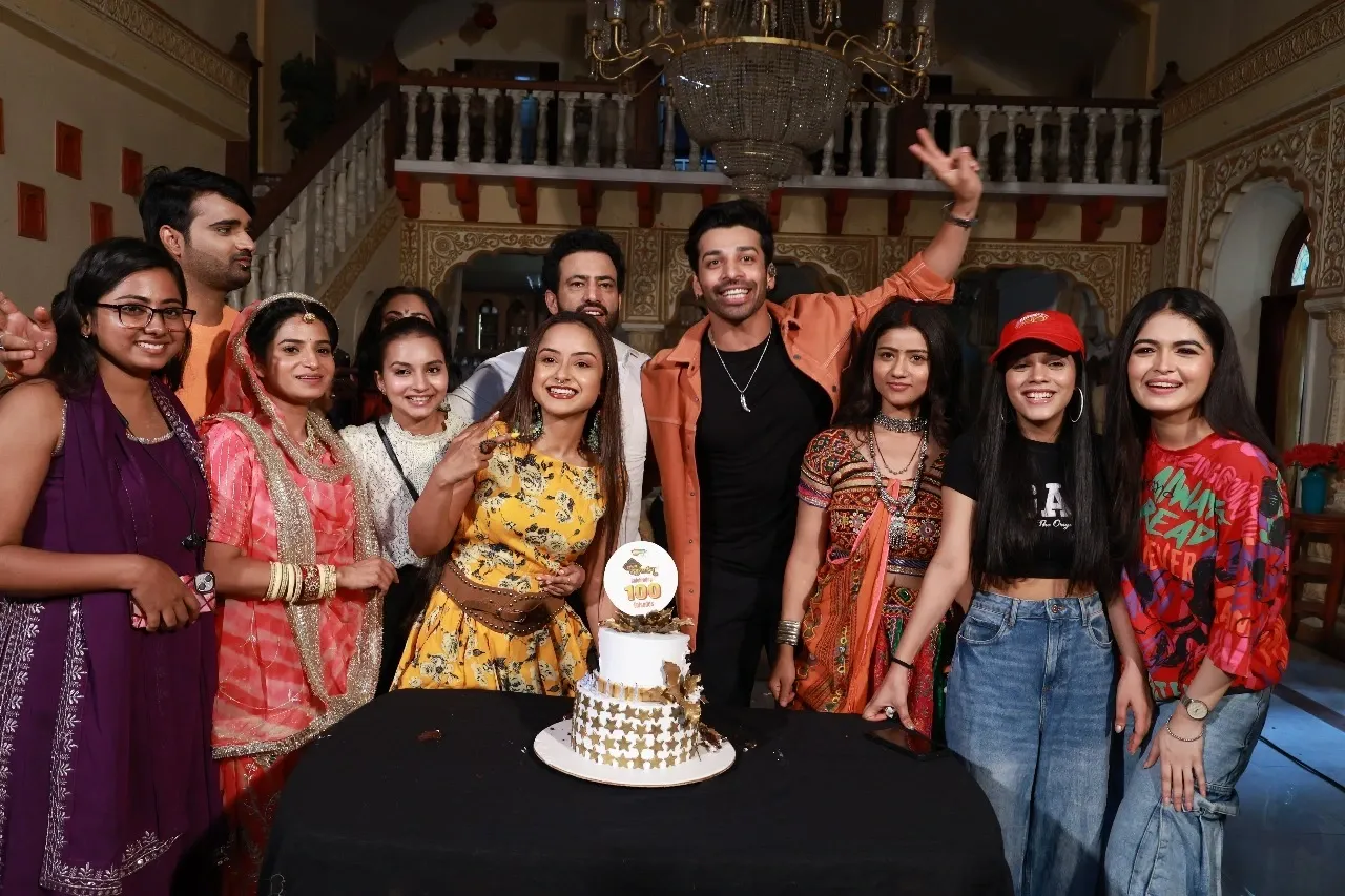 How Did the 'Badi Haveli Ki Chhoti Thakurain' Team Celebrate Their 100-Episode Milestone?