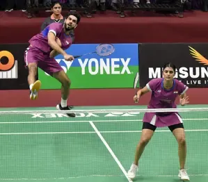India's Dhruv Kapila and Tanisha Crasto Triumph in Badminton Asia Championships Opener