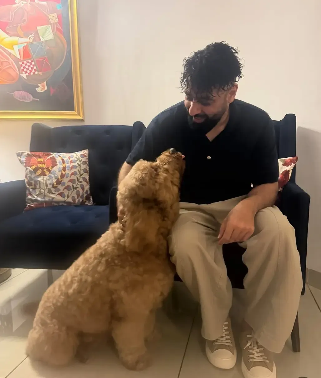 Badshah introduces his first dog Laddu in sweet social media post
