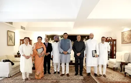 What is the Message of Baijayant Panda's Delegation in Saudi Arabia Regarding Terrorism?
