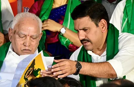 Ballari Chalo padyatra begins: BJP Karnataka vows to fight Congress govt until ouster