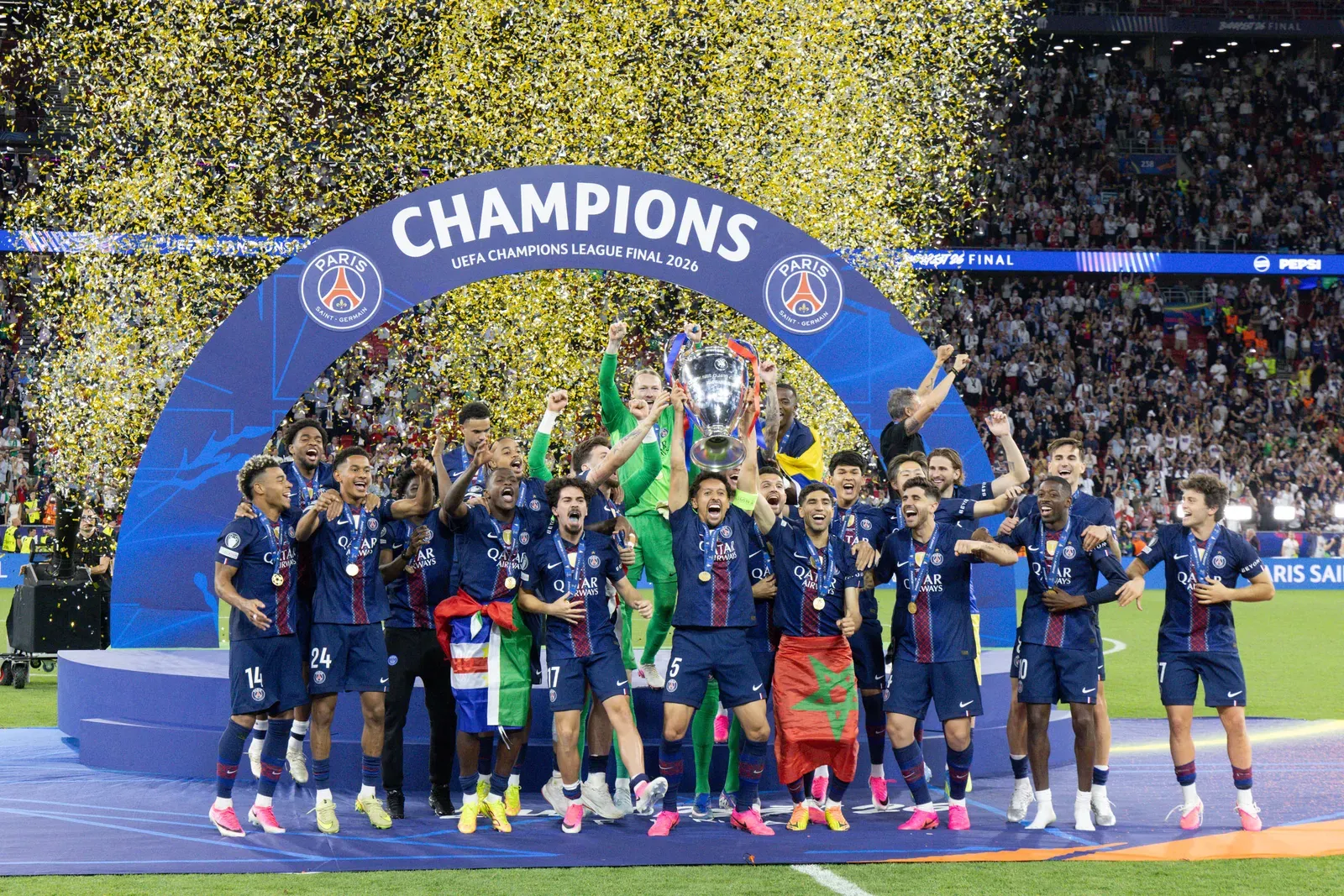 Ballon d'Or 2026 Men's Club of Year: PSG, Arsenal, Bayern, Bodo/Glimt, Flamengo nominated
