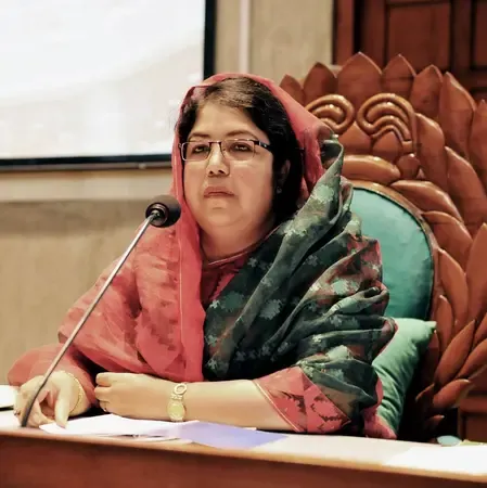 Former Bangladeshi Speaker Shirin Sharmin Chaudhury Detained in Dhaka