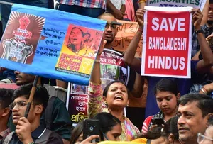 Bangladesh Hindu leaders demand release of Ram statue proposer Tarani Das