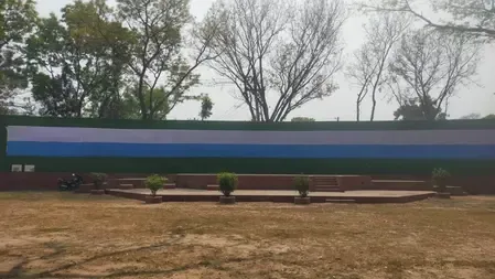 Bangladesh: Mural at Liberation War Memorial Veiled During Independence Day Observance