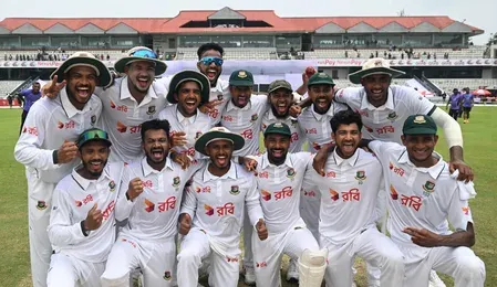 Bangladesh leapfrog India in WTC27 standings after 2-0 sweep of Pakistan