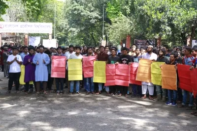Students in Bangladesh Demand Justice Against Rape and Violence