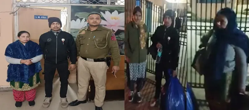 Deportation of Bangladeshi Mother and Son Living Illegally in Delhi