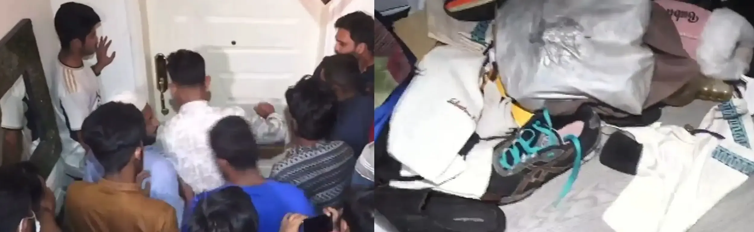 Public Anger Erupts Over Student Mob Attacking Awami League Leader's Residence in Dhaka