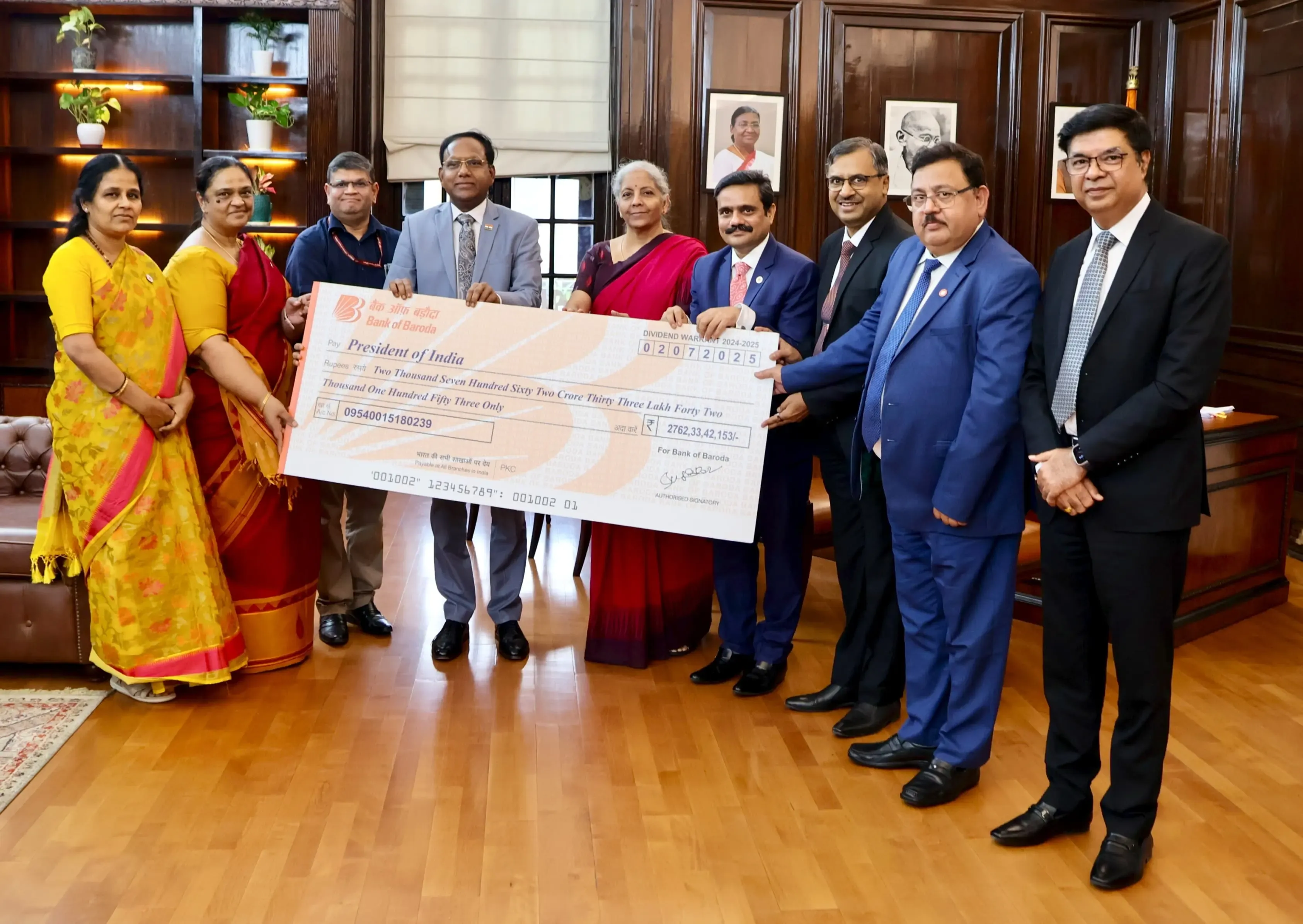 Did Bank of Baroda Provide Rs 2,762 Crore as Dividend to the Government for FY25?