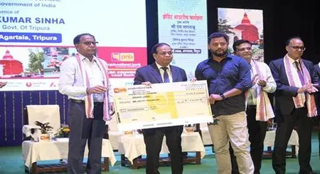 Banks disburse ₹524 crore loans to 15,000 beneficiaries in Tripura