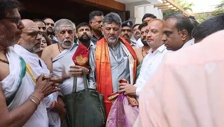 DK Shivakumar 'Next CM' banners surface in Karnataka on his 64th birthday