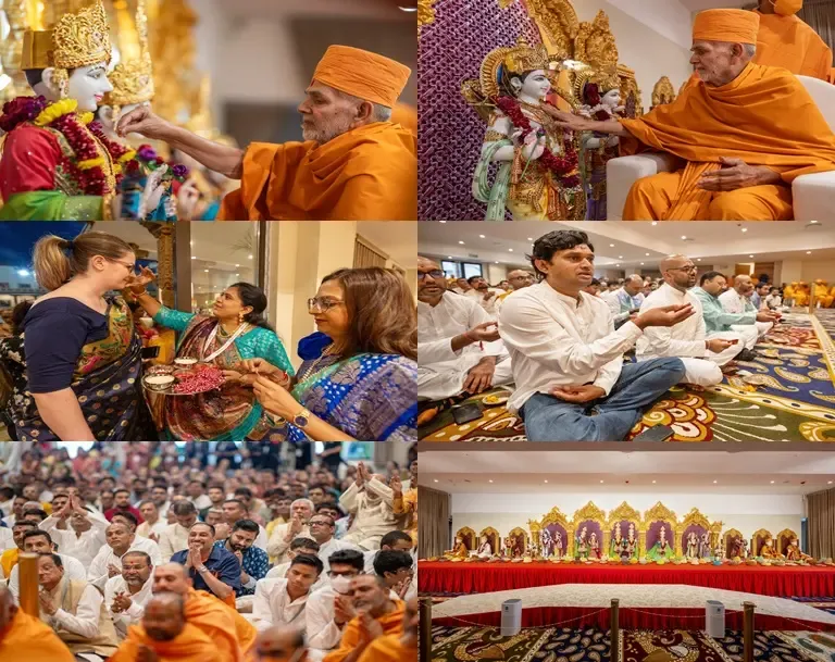 BAPS Shri Swaminarayan Mandir Unveiled in Johannesburg, South Africa