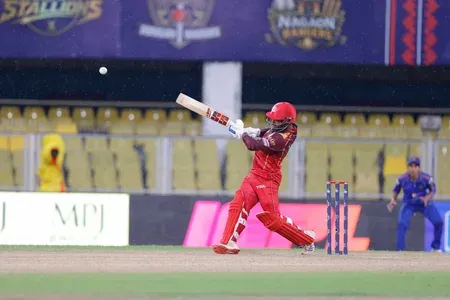 Barak Legends beat Guwahati Royals by 3 wickets via VJD Method in APL Match 7