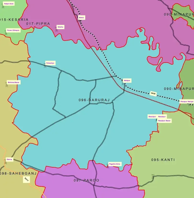 क्या बरूराज विधानसभा सीट पर भाजपा अपनी पकड़ मजबूत कर पाएगी?