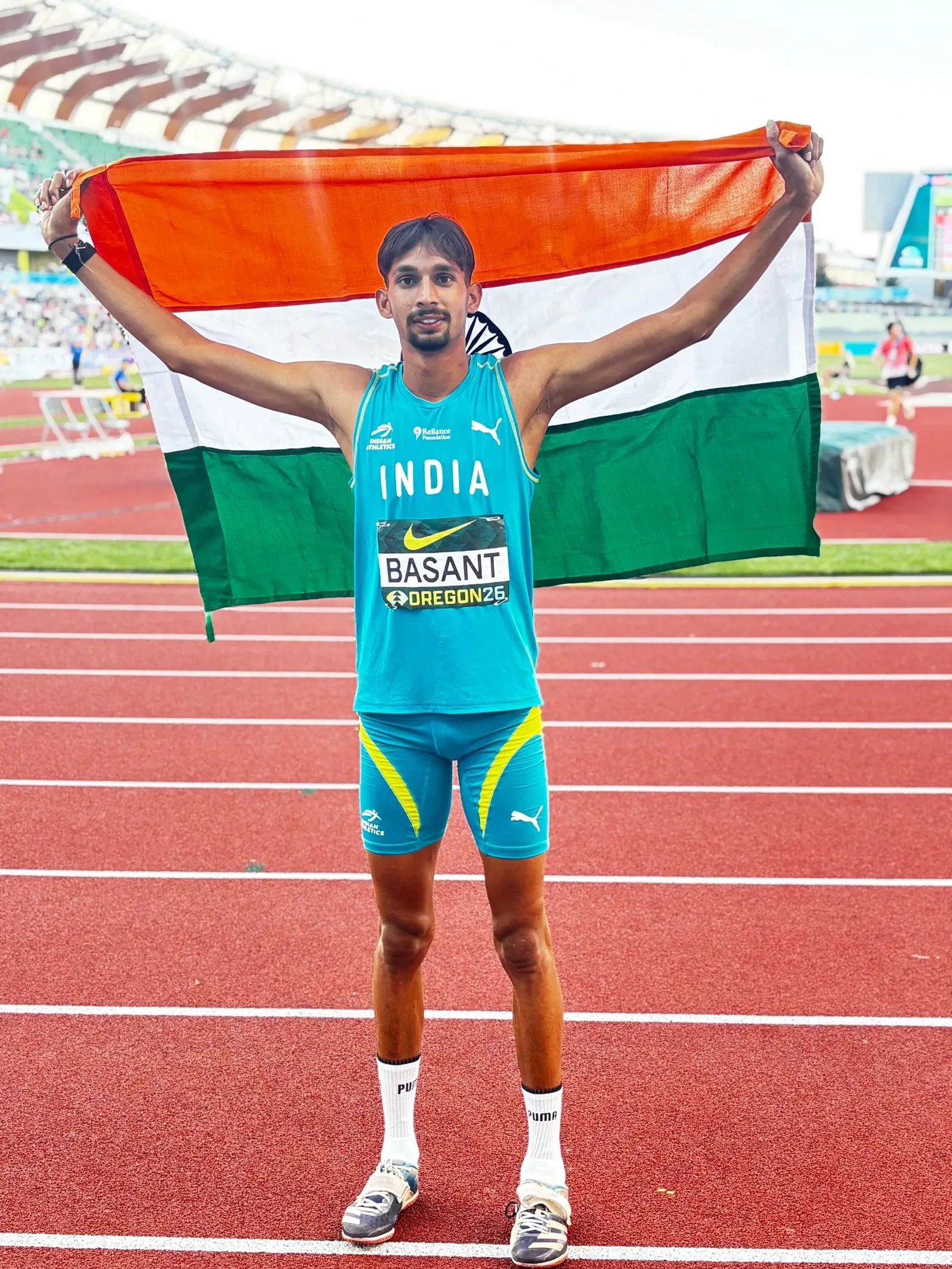 Basant wins high jump silver, Shahnavaz takes long jump bronze at U20 Athletics Worlds