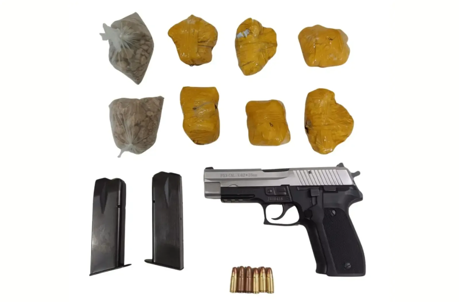 बटाला में नशे और हथियारों का बड़ा रैकेट पकड़ा गया, दो गिरफ्तार