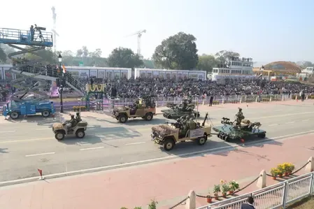 What Did the Indian Army Showcase with the ‘Battle Array’ at the Republic Day Parade?