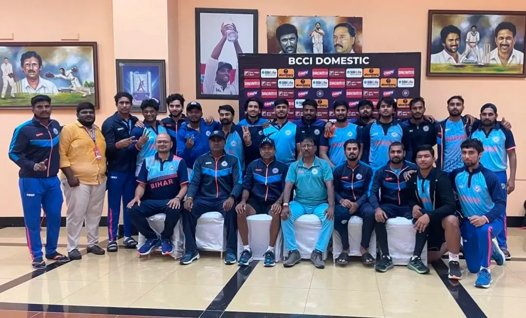 BCA President Rakesh Tiwari Commends Bihar's Triumph Over Delhi in Vijay Hazare Trophy