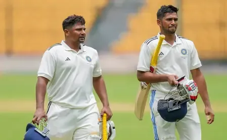 BCCI blunder: Sarfaraz-Musheer mix-up sparks confusion in Ranji Trophy opener 