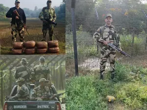 Attempted Assault on BSF Personnel by Smugglers in Tripura
