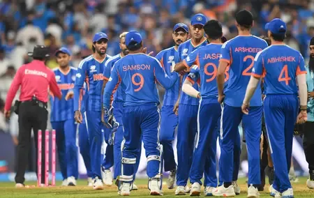India's Epic T20 World Cup Semi-Final Victory Over England: A Celebration of Team Spirit