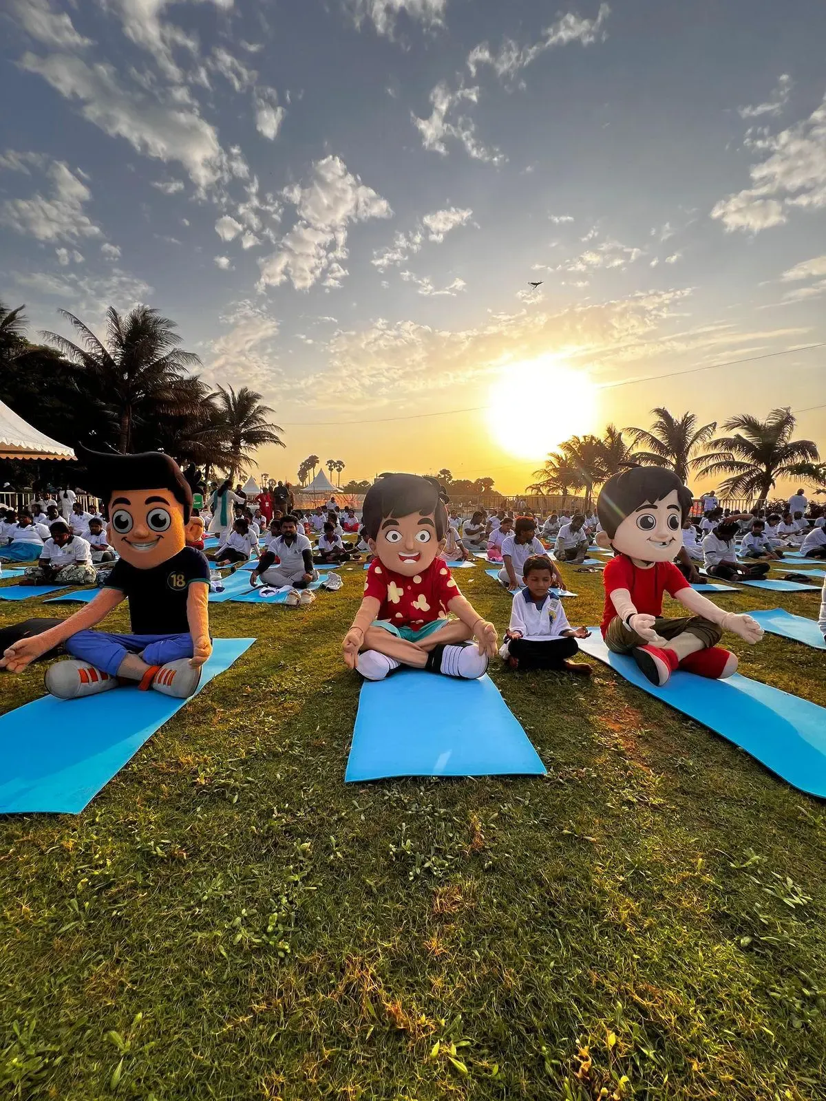 How Are Beloved Kids' Characters Chikoo and Bunty Joining PM Modi in Yoga?