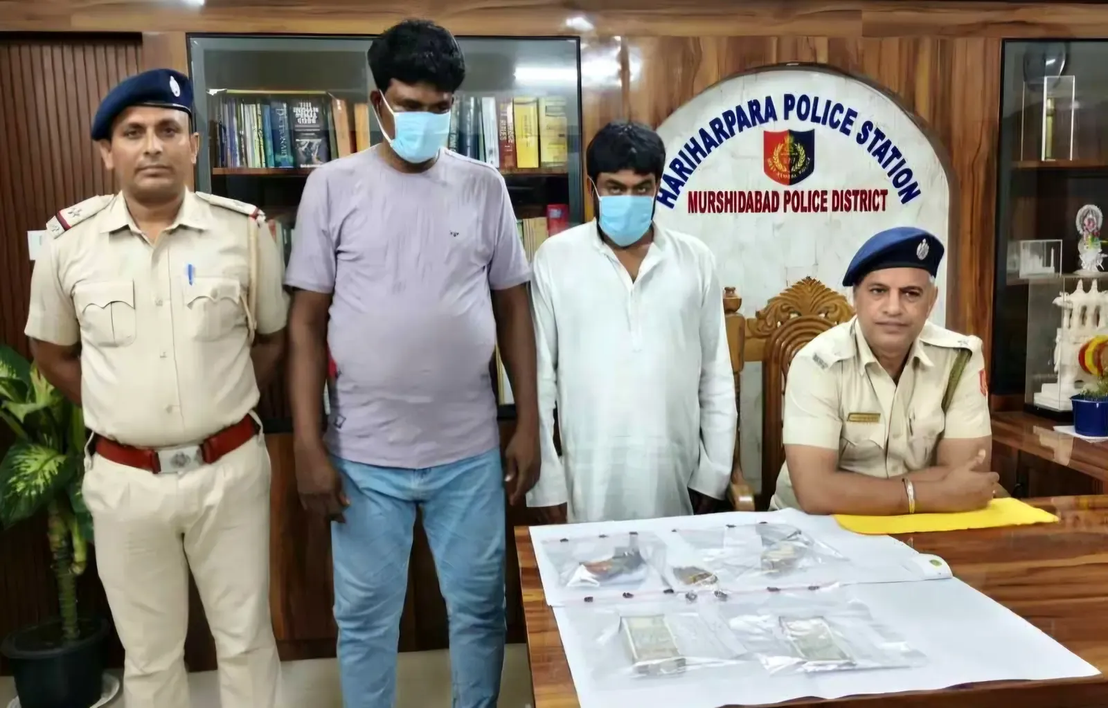 AJUP state secretary held with fake notes, firearms in Murshidabad