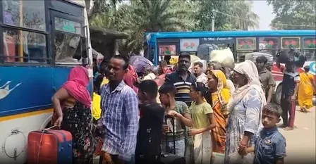 हकीमपुर बॉर्डर पर जुटे करीब 300 बांग्लादेशी, बायोमेट्रिक सत्यापन के बाद वापसी की तैयारी