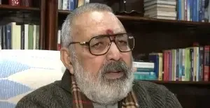 बंगाल में टीएमसी की नहीं अपराधियों की सरकार: गिरिराज सिंह 
