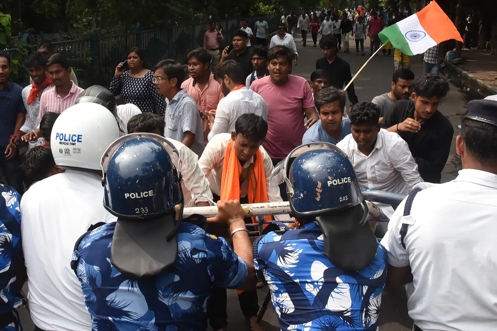 Jadavpur University clash: Kolkata Police examine CCTV, probe outsider angle