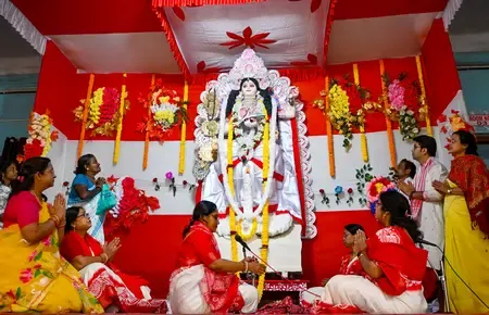 Did Bengal Police Block Saraswati Puja at Barasat School?