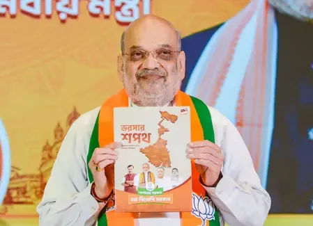 BJP Unveils Manifesto for Bengal Elections: Key Focus on Infiltration, Recruitment Transparency, and Women's Empowerment