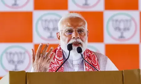 PM Modi to Conduct Three Rallies Today in West Bengal Ahead of Assembly Elections