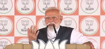 PM Modi: Tribal Areas in Bengal Suffer Under TMC for 15 Years
