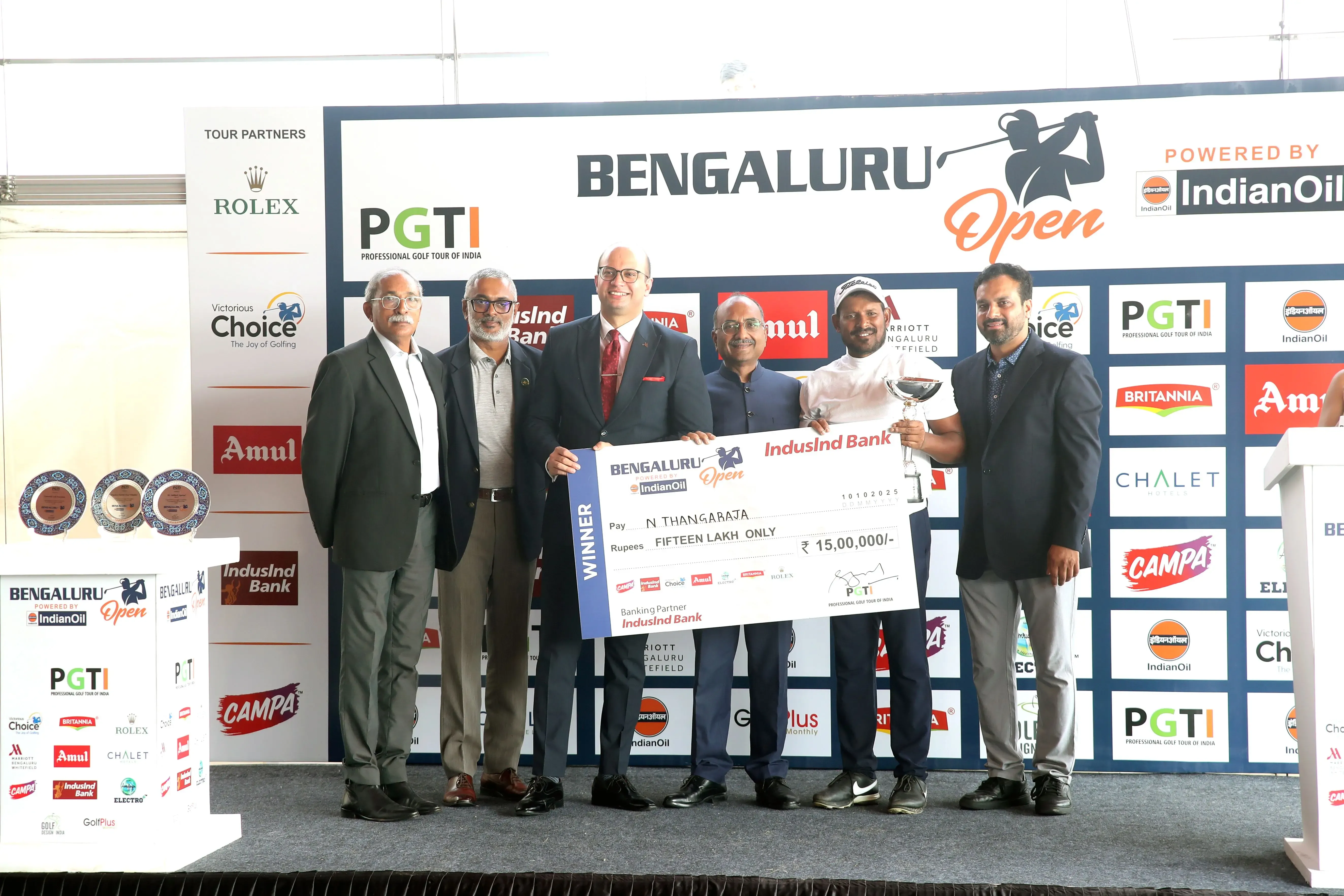 How Did Thangaraja Secure His Third Victory at Bengaluru Open 2025?