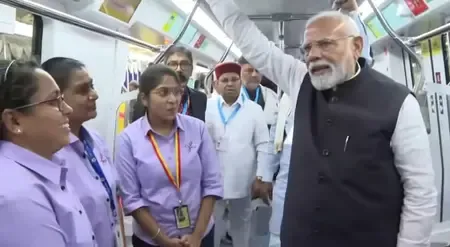 Did PM Modi Take a Metro Ride with Students in Bengaluru?