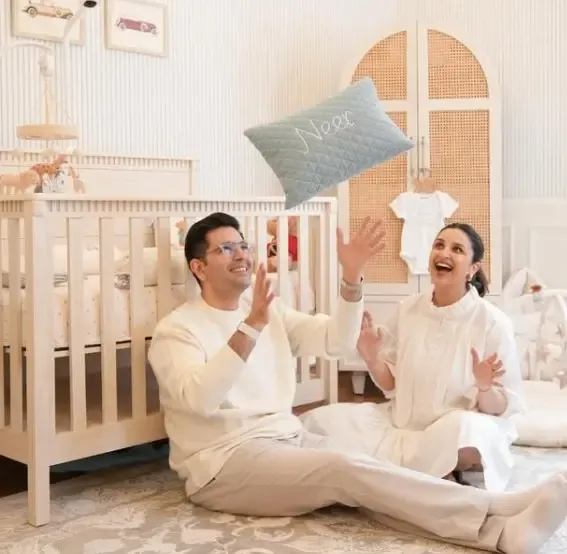 परिणीति चोपड़ा ने बेटे नीर की नर्सरी की पहली झलक साझा की
